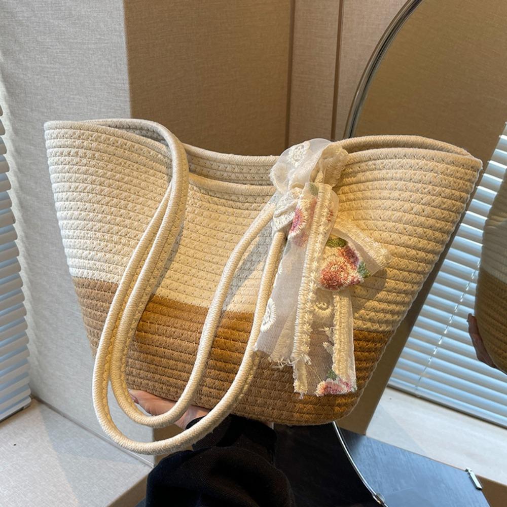 

JMXD- Women s Large Capacity Knitted Stylish Versatile Crossbody Tote Bag