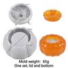 3D Large Pumpkin Storage Box Silicone Mold Plaster Candle Jar Making Mould Handmade Flowerpot Resin Molds Halloween Decor Gifts