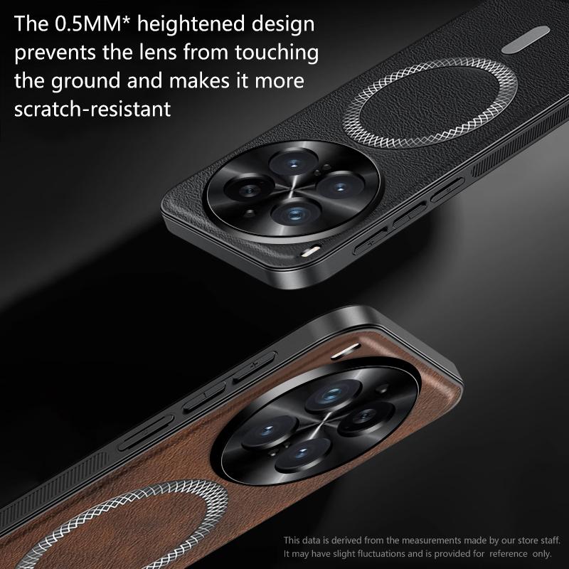 For VIVO X300 X300 Pro leather full-cover magnetic waterproof shockproof fingerprint phone case