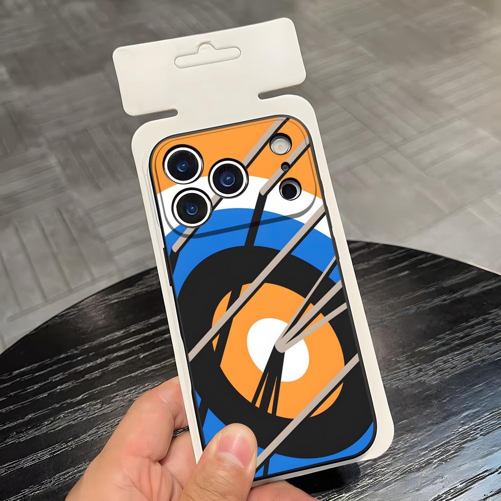 Bogenschießen Sport Handyhülle Für IPhone 17 Air 16 E Pro Max 15 14 13 Mini 12 Pro 11 Max Plus Schwarz Weiche Hülle