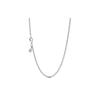 Basic Plain Chain Can Be Matched with Charms 925 Silver Clavicle Chain Women's Silver 590200