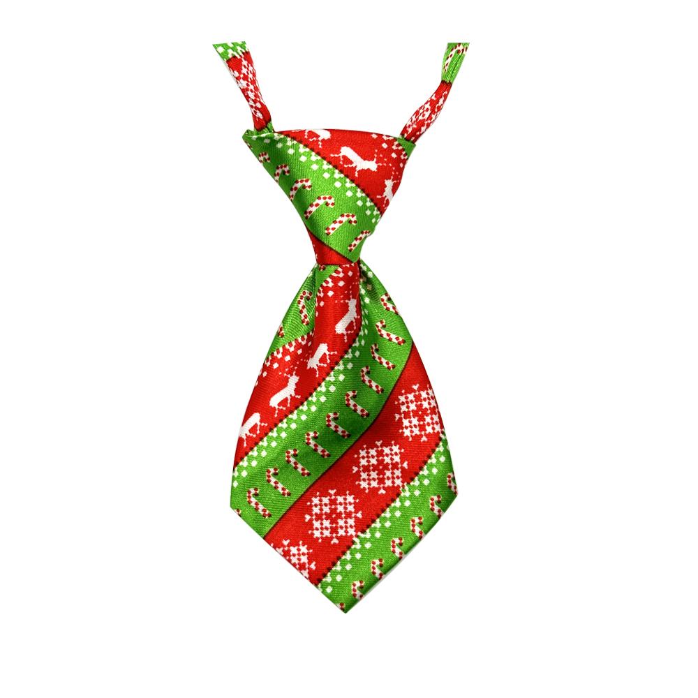 25/50/100pcs Christmas Adjustable Dog Bow Ties for Xmas Decorate Pet Dog Neck Ties Pet Grooming Festival Gift for Puppy