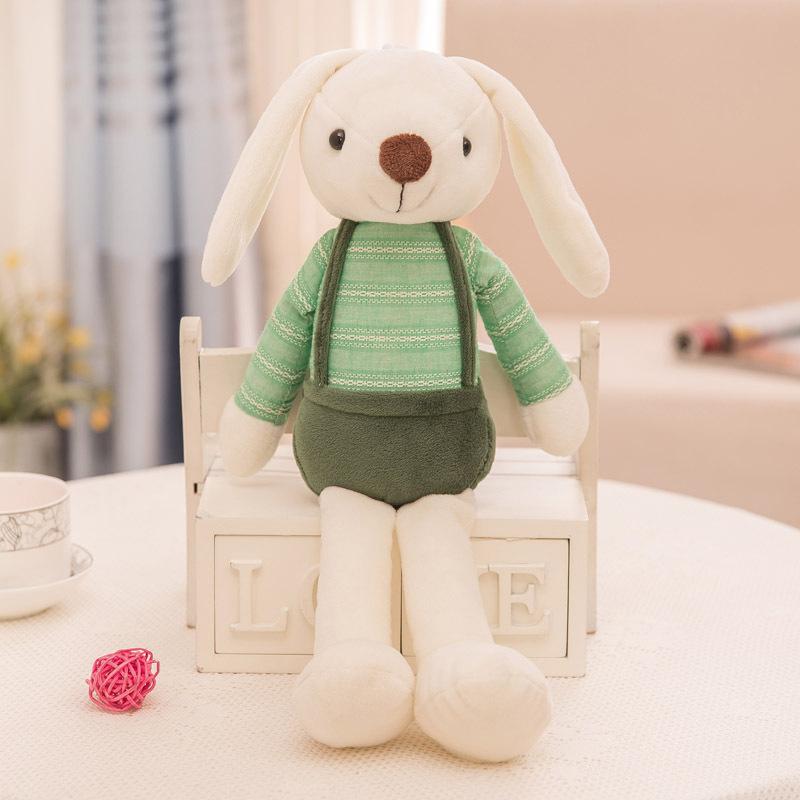 Cute long-eared rabbit plush toy grab machine doll doll wedding company event gift children's rag doll doll
