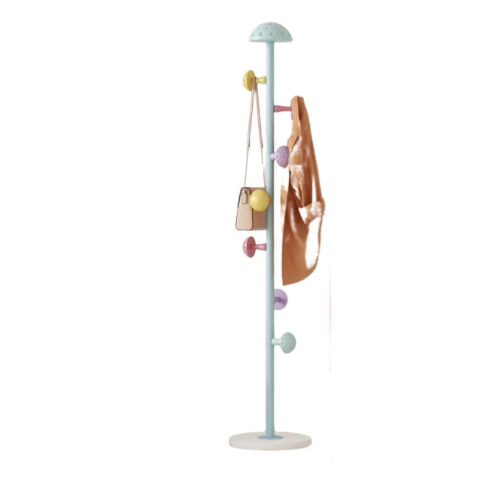 Decorative Mushroom Coat Rack Multi-functional Floor Standing Coat Rack Bedroom синий