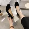 fashion 2024 High Heels Shoes Women White Wedding Shoes Thick Elegant High Heels Fashion Party Pumps Spring Footwear