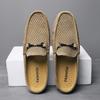 Fashion Fashion Men Leather Slippers Outdoor Loafers Lightweight Mens Shoes Mules Man Summer Casual Sandals Lazy Shoes for Men