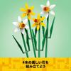 LEGO Botanical Daffodil Toy Building Blocks for Kids Ages 8-10 Flower Bouquet Decorative Gift 40747