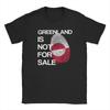 Grönland Steht Nicht Zum Verkauf T-Shirt Sommer Reines Baumwoll-T-Shirts Für Unisexs Mode T-Shirt Kurzärmelige Streetwear Oberteile