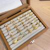 Medieval Court Style Retro Enamel Dripping Oil Ring Female Flower Butterfly Niche Light Luxury High-End Ring