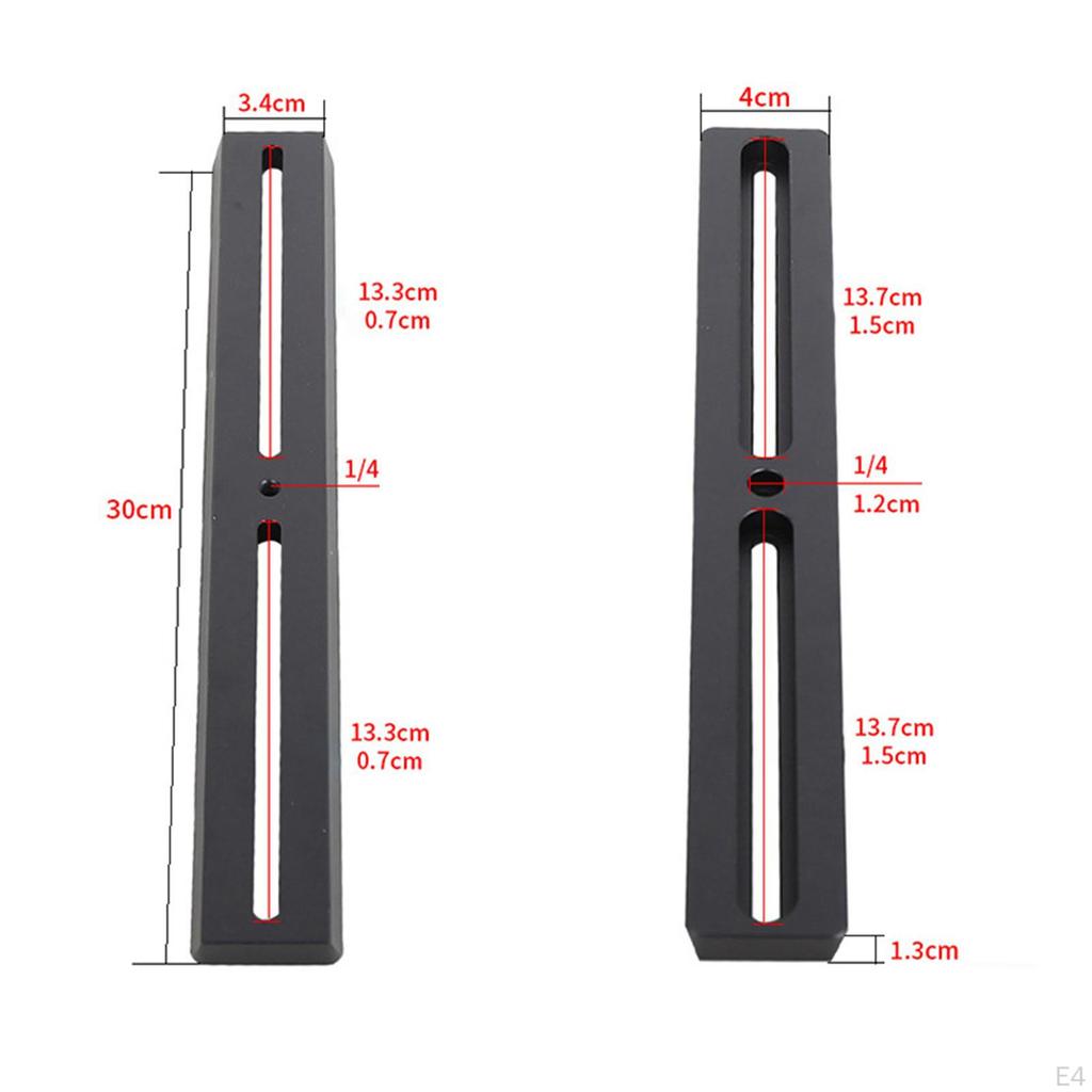 Dovetail Mounting Plate Bracket Multifunction Durable for Astronomical