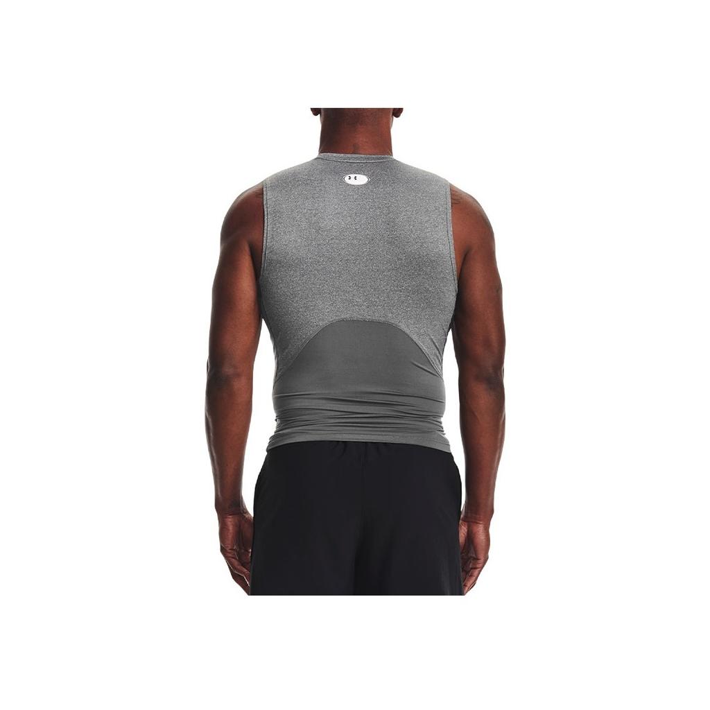 Under Armour Casual Sports Breathable Sleeveless Fitness Tank Top Men tops Gray 1361522-090