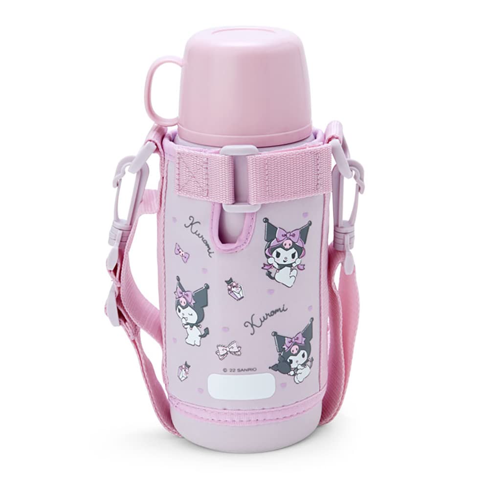 Sanrio Water 620ml cup and 670ml cap Stainless Steel Bottle with Insulated 744671 (SANRIO) Children's Bottle, Approx. (with stopper), Approx. (with