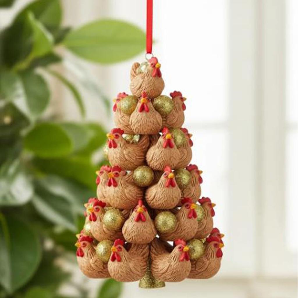 Acrylic Flat Simulation Animal Decoration Pendant Christmas Tree Home Decoration Pendant