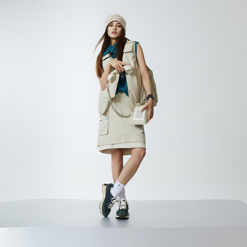 Nowe Nowe Balance 327 Zielone Brajlowskie U327WVD