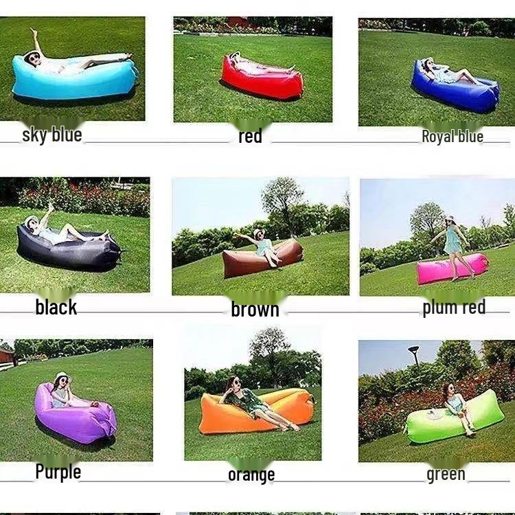 Inflatable Portable Air Sofa Bed - Outdoor Beach Sleeping Bag