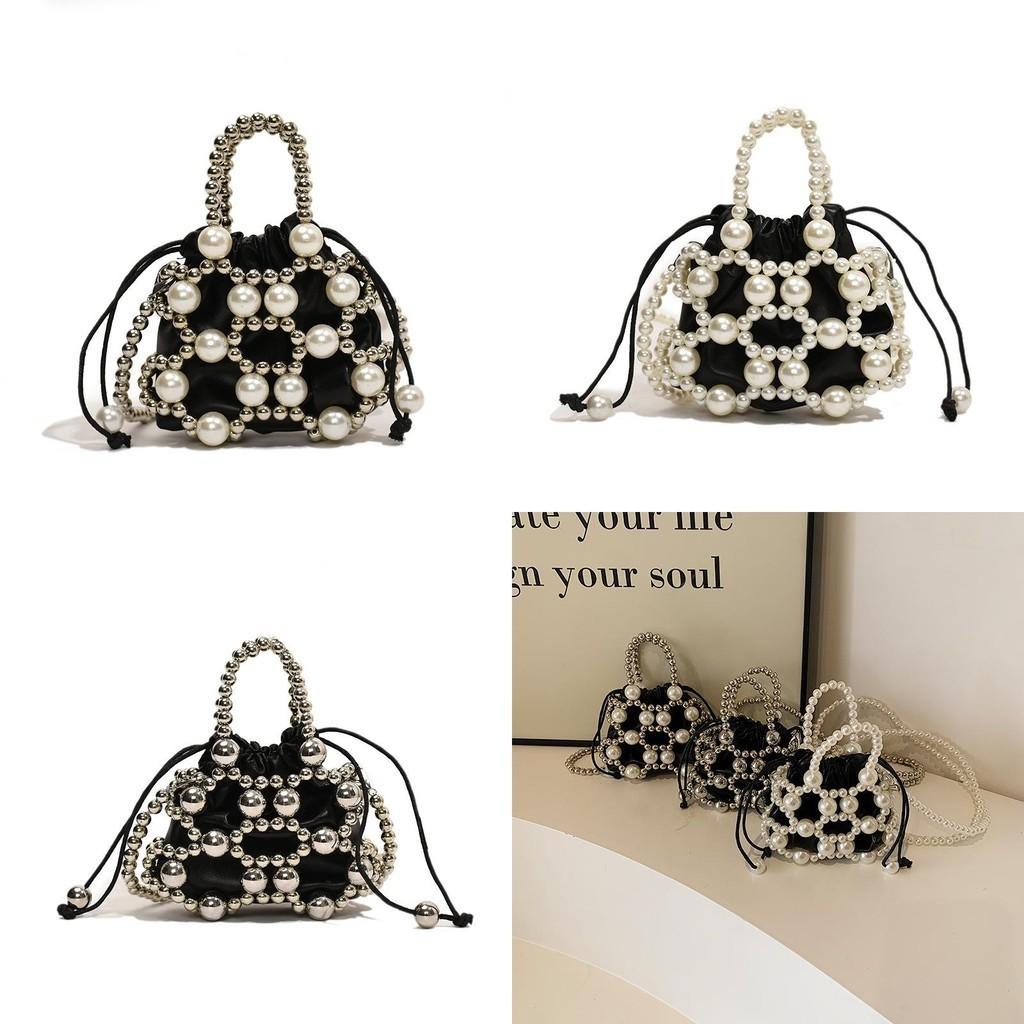 Adorable Korean Style Summer Children's Crossbody Bag With Cute Pearl Accents For Boys And Girls