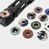 Capac tijă capac superior tijă bicicletă 28,6 mm 1 1/8" Tub furcă Capac set cu cască Accesoriu pentru bicicletă