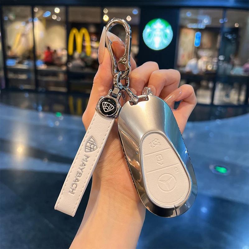 Suitable for Mercedes Benz Maybach S480 key protection case, new S-Class S400/S680/S450/S580 Maybach metal shell vsuy0