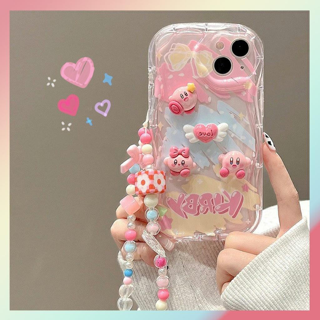 For Apple 16 Mobile Phone Case 15pro Pink Doll for IPhone14promax Lens All-inclusive 13mini Soft