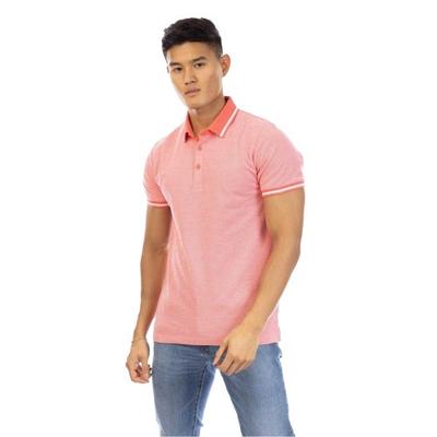 Peter Werth Herren Poloshirt mit Struktur, kurzärmelig