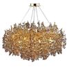 Villa Crystal Branch Chandelier: Elegant American French Luxury for Grand Living Rooms and Halls
