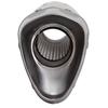 Motorcycle/Scooter Exhaust Pipe M12 Titanium Color Stainless Steel Extended Fixing Ring 51MM