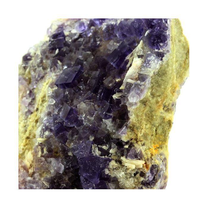 Pierres et Minéraux. Fluorite + Quartz + Baryte. 1453.0 ct. La Cabaña, Berbes, Espagne.