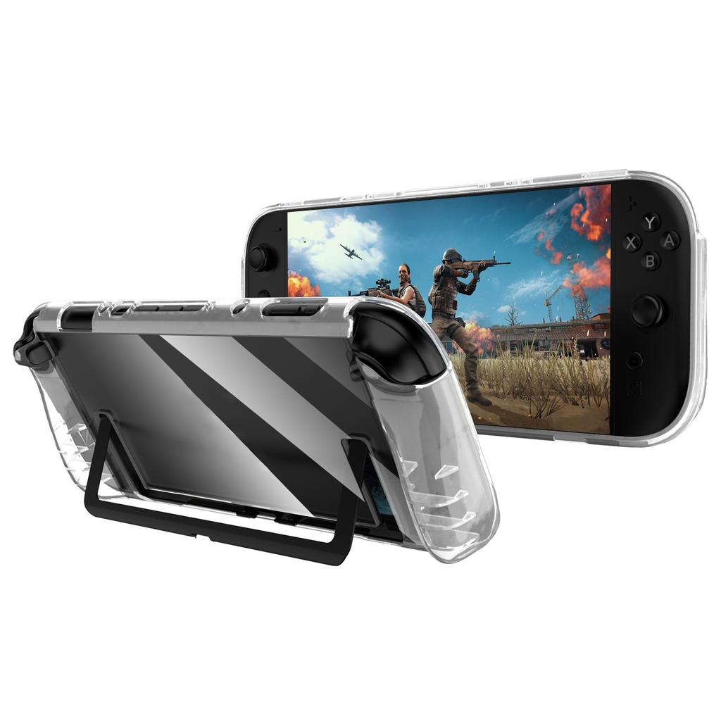 SW2D04 For Nintendo Switch 2 Handheld Game Console Protective Case Transparent Anti Drop TPU Cover