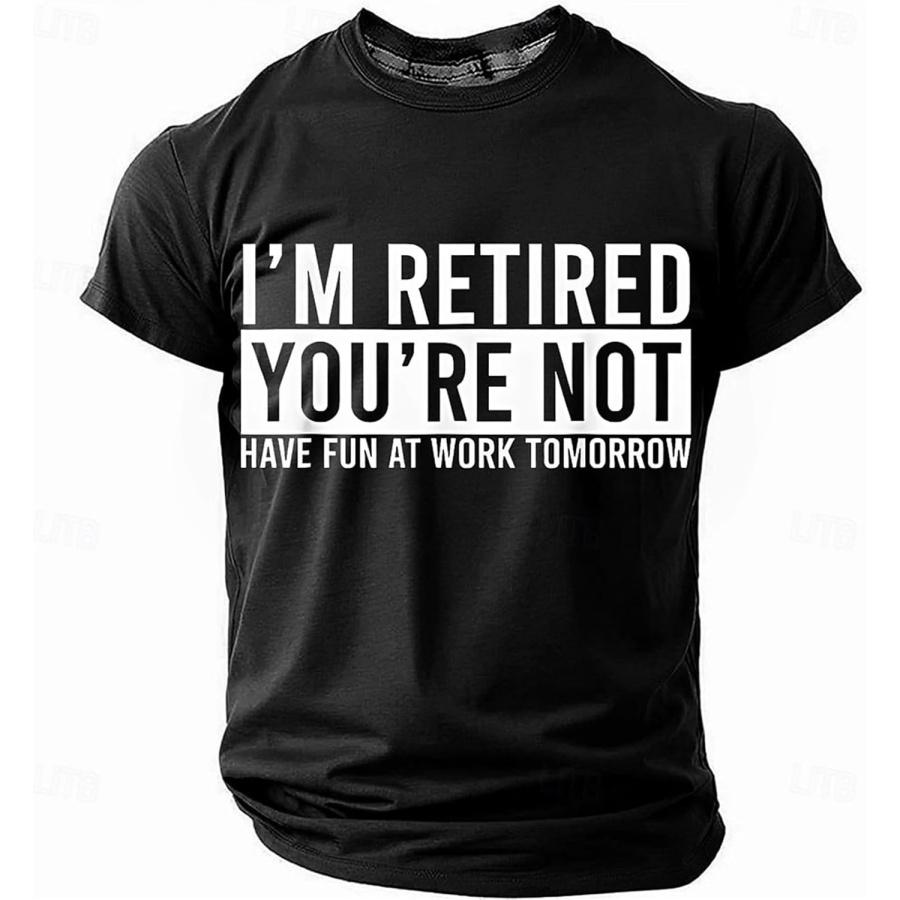 

Men s Graphic T Shirt Summer Casual Short Sleeve Round Neck Comfortable Stretchy Letter Print Tee for Outdoor XXXXXL