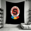 Sparta Wall Hanging Printed Fabric Blanket Decorative Tapestries for Bedroom Living Room Home Decor