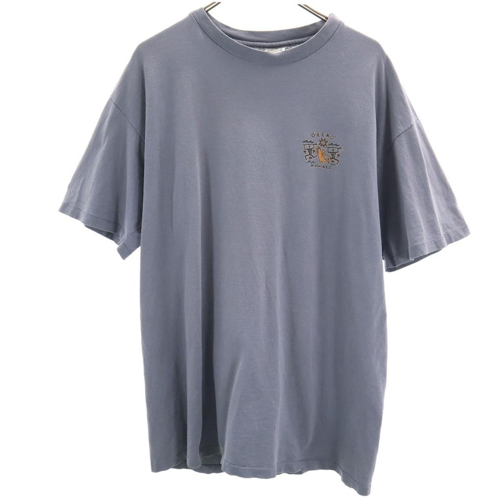 COTTON DELUXE 90s Made In USA Old Short Sleeve T-shirt XL Single Stitch Men's Used