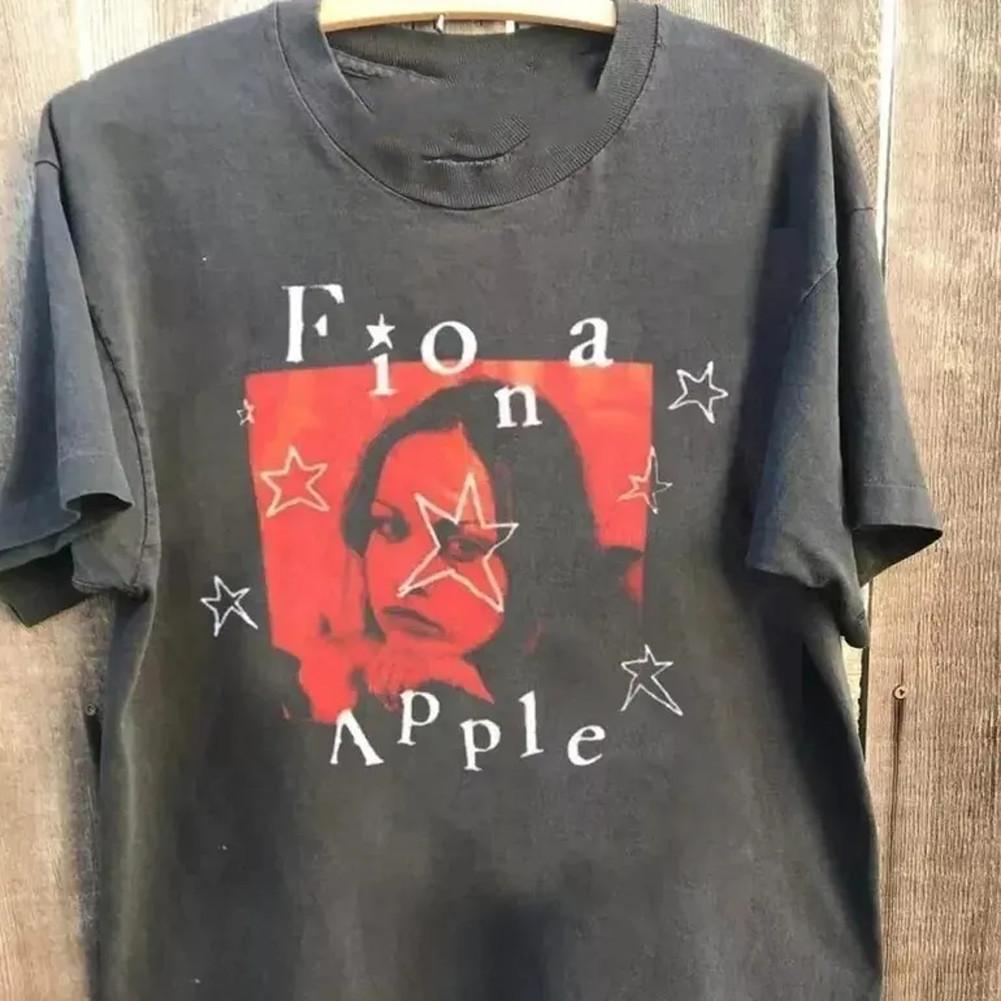 Fiona Apple 90er schwarzes T-Shirt Alle Größen 1F2812