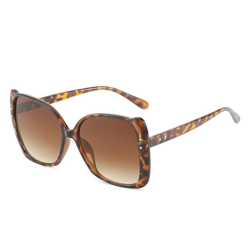 Sunglasses, Large-Frame Square Glasses, Personalized Street Sunglasses For Women