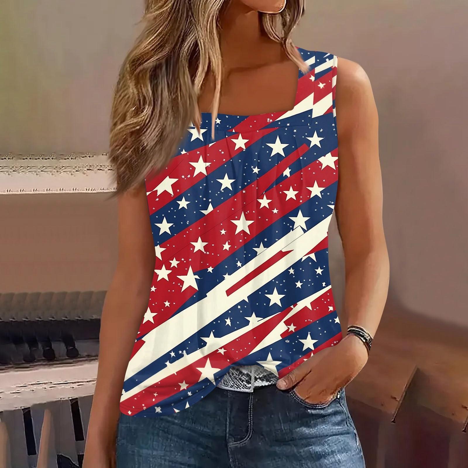 

Майка с квадратным воротником, женская футболка с принтом, повседневная свободная рубашка без рукавов XXL