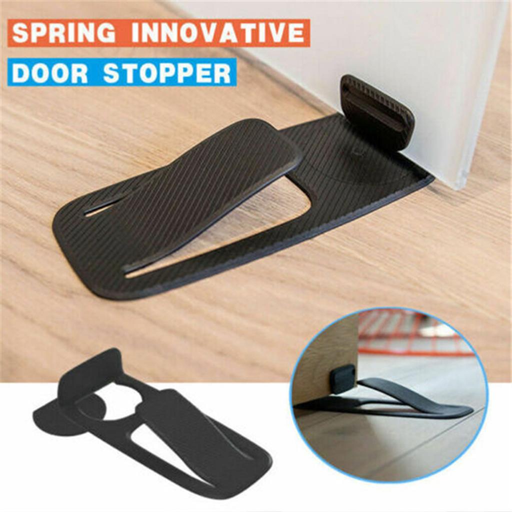 AntiCollision Plastic Door Stoppers Nonslip Decorative Door Stop Wedge Doorstop Door Rear Retainer Easy to Install