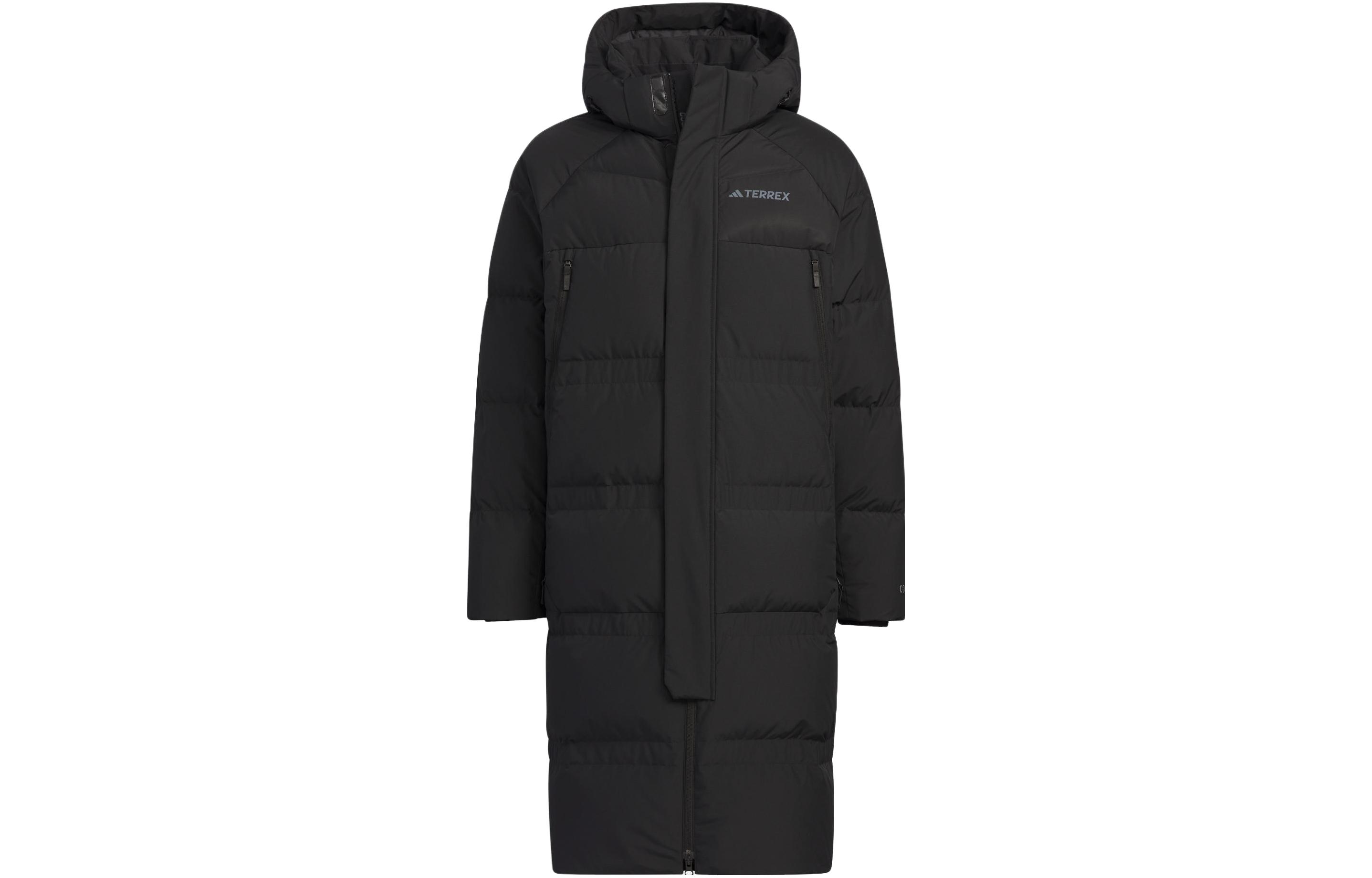 Adidas Down Jackets Men s Black Hooded Moderate Other IL8968 XL