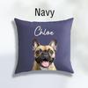 Customisable Dog Photo Pillow Personalized Pet Cushion Throw Pillow with Pet Picture Custom Decor for Pet Owners Unique Gifts