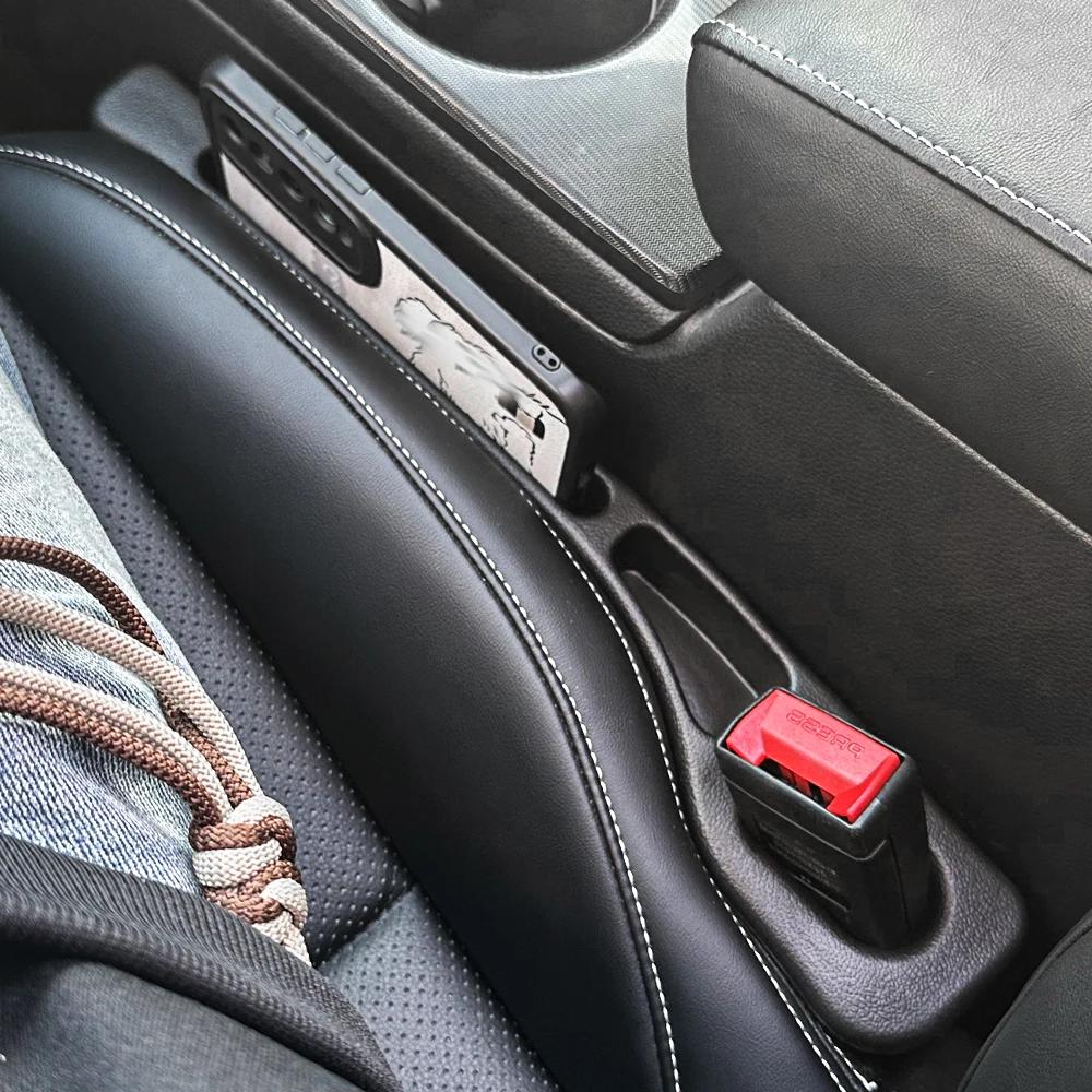 1 Pair Universal Car Seat Gap Plug Strip Side Seam Car Gap Filler Leak Proof Seat Gap Storage Organizer Interior Decoration
