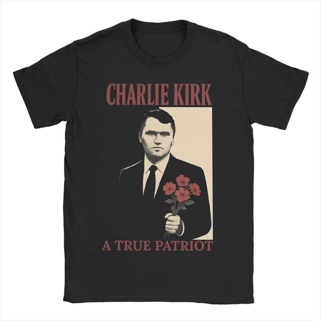 Legends Never Die Charlie Kirk Signature Funny Pure Cotton Tee Shirt Short Sleeve T Shirts Clothes Printed Unisex
