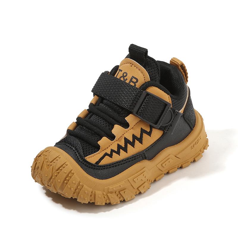 Children's sports shoes 2025 spring and autumn new boys' mountaineering shoes outdoor girls' running shoes soft-soled baby casual shoes