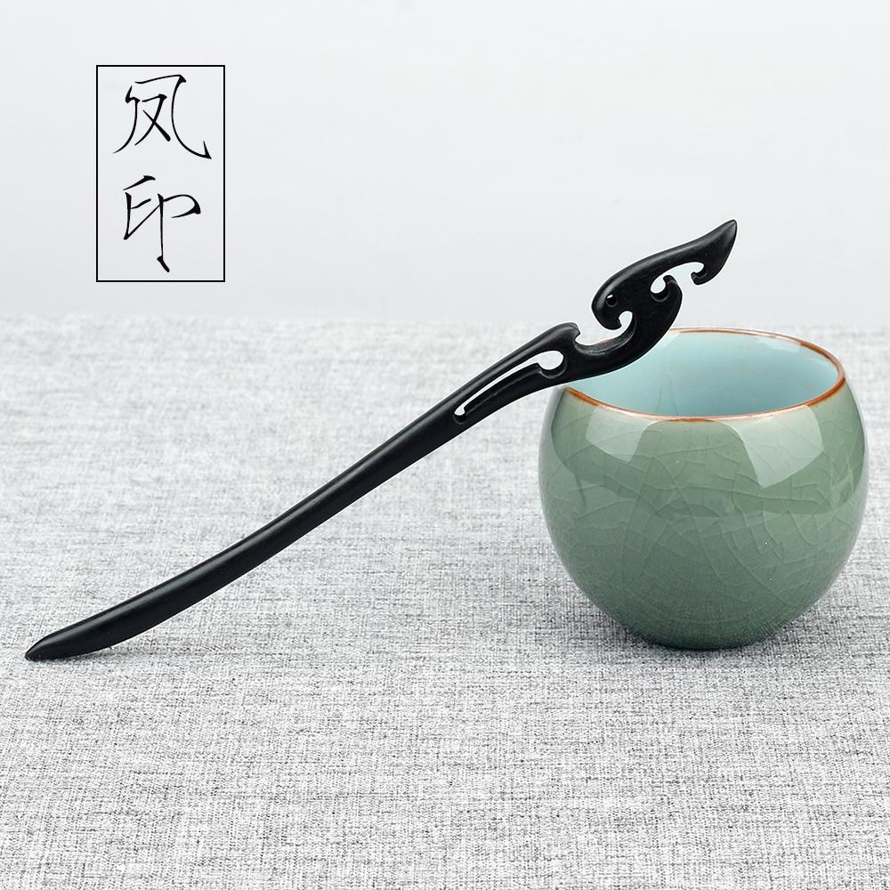 47Style Retro Sandalwood Hair Clip Hairpin Chinese Ancient Carved Wooden Chopstick Hair Stick Cosplay Party Headwear Accessories