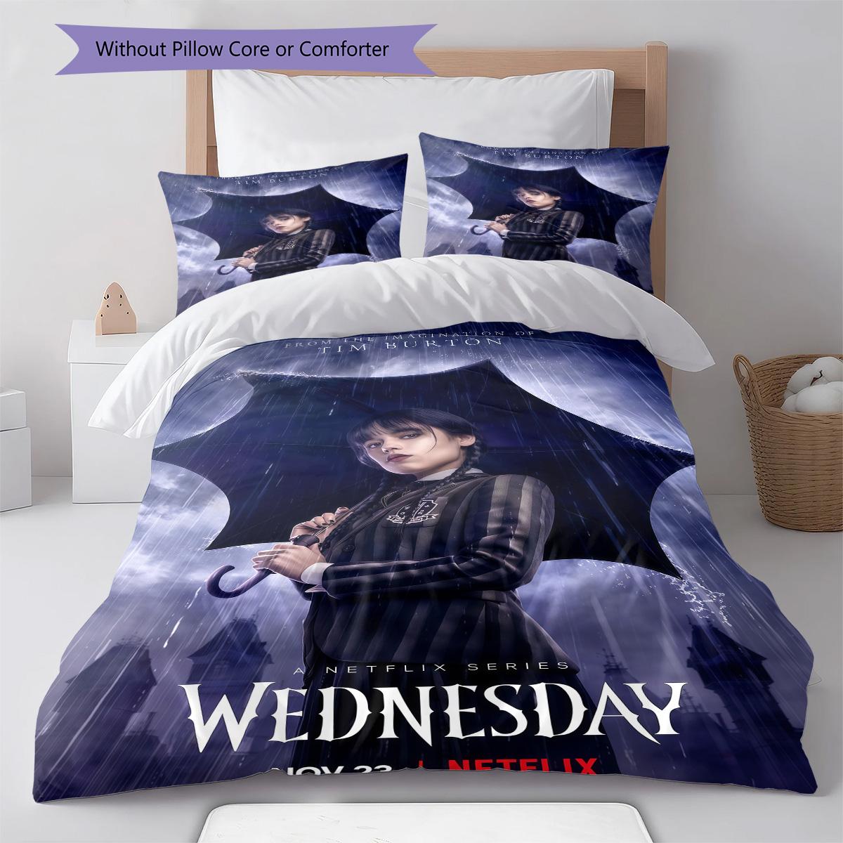 

Comedy RugPattern Bedding Quilt Set Quilt Cover Pillowcase Home Decoration Birthday Gift (1 * duvet cover + 2 * pillowcase, without core) 135x200cm