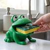 Frosch-Schwammhalter mit großem Maul, 3D-gedruckt, Organizer für Küchenspüle, Geschenk