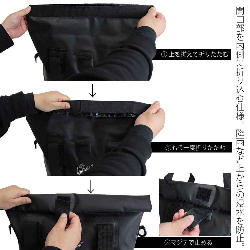 Nijigen Cospa X Captain Stag Camp X Captain Stag Waterproof Tote Bag "Laid-Back Camp" Laid-Back 2-way