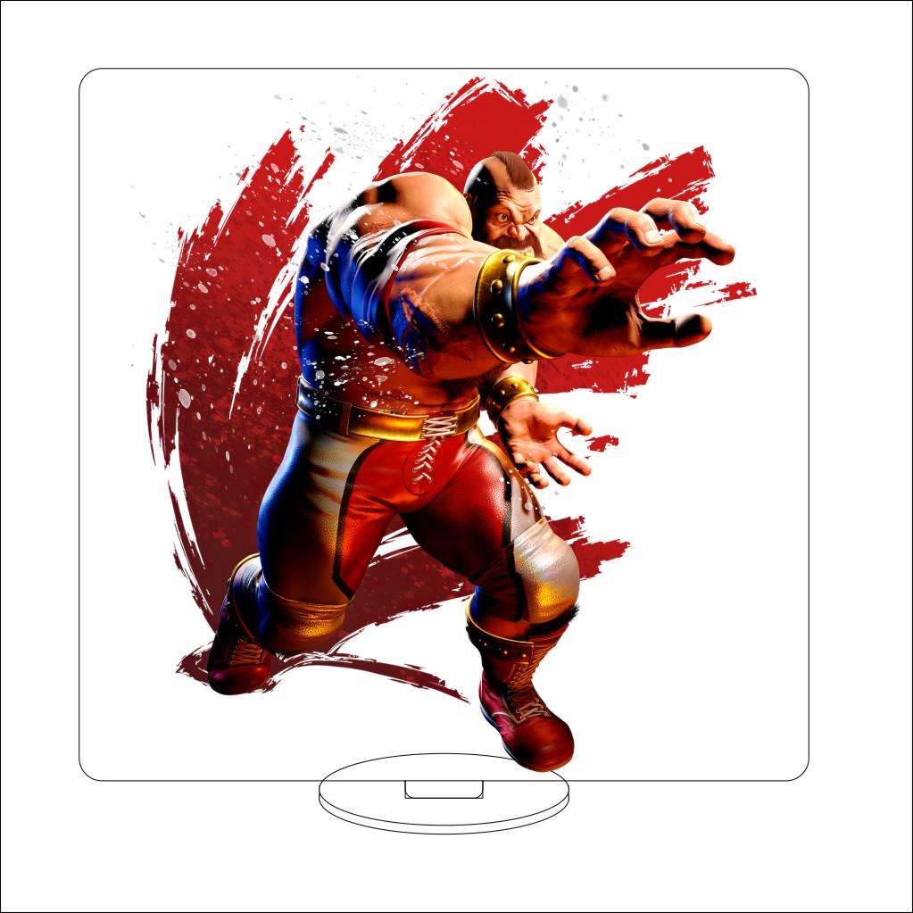 16CM Anime Sutorīto Faitā Figure Stand Model BLANKA/ZANGIEF/DHAISIM/Cammy White Cute Desk Decor Standing Sign Gifts