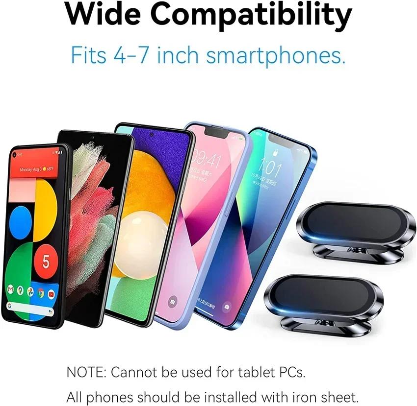 360 Rotat Car Phone Holder Magnetic Universal Magnet Phone Mount for iPhone Xiaomi Samsung in Car Mobile Cell Phone Holder Stand