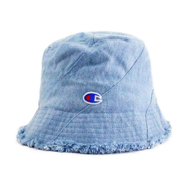 Champion Bucket Hat Fringed Tulip Blue Women's