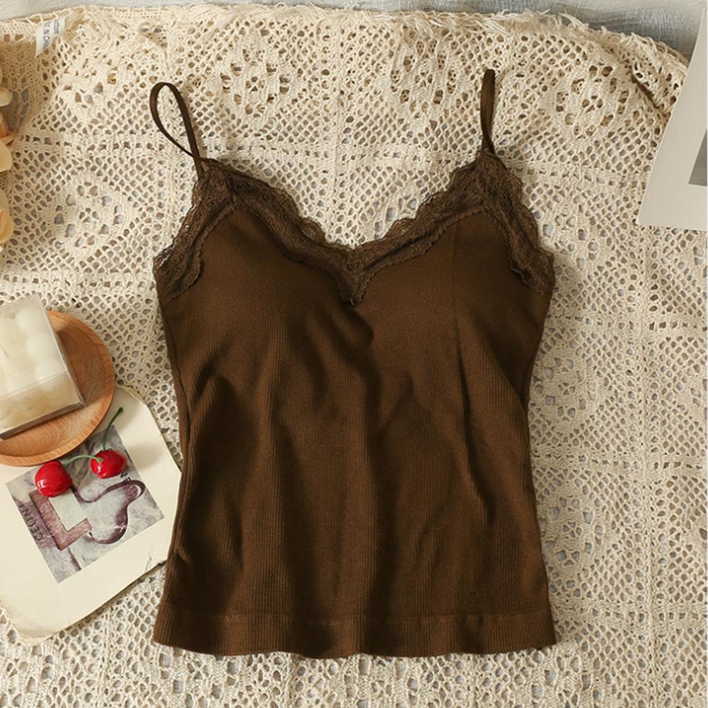 

Women Lace Camisole Sleeveless Top