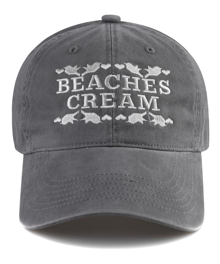 Bichiseuaenkeulim Love Piece Cation Ball Cap-Gray