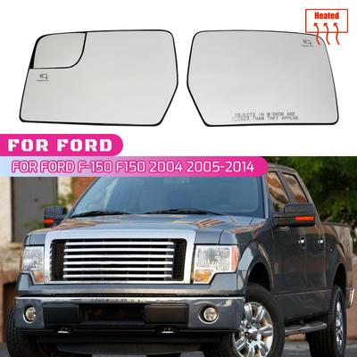 Sklo bočního zrcátka levé pravé pro Ford F-150 2011-2014 Zpětné zrcátko Širokoúhlé Vyhřívané